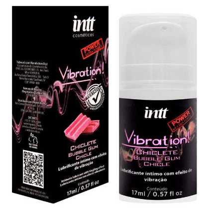 VIBRATION GEL CHICLETE POWER VIBRAÇÃO HOT 17ML