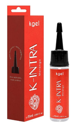 K–INTRA LUBRIFICANTE AROMA MORANGO 15ML KGEL