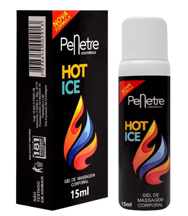 HOT ICE GEL EXCITANTE ESQUENTA ESFRIA 15ML PENETRE