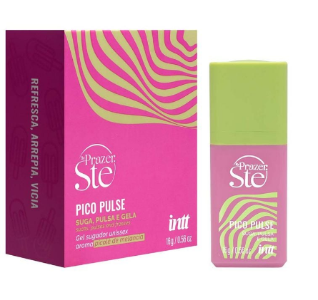 PICO PULSE MELANCIA GEL SUGA VIBRA PULSA 16G INTT