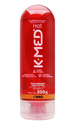 K-MED HOT LUBRIFICANTE ÍNTIMO 200G CIMED