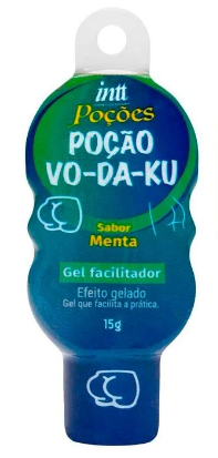 POÇÃO VO-DA-KU GEL FACILITADOR ANAL MENTA 15G INTT