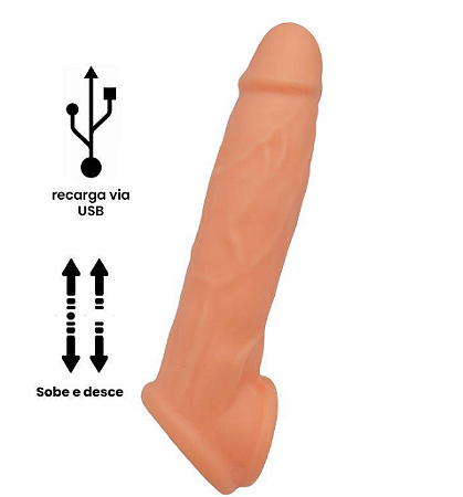 Capa Extensora com Vibração e Movimento – Cyberskin