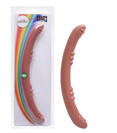PLUG ANAL DUPLO 31 X 2,5CM HOT FLOWERS