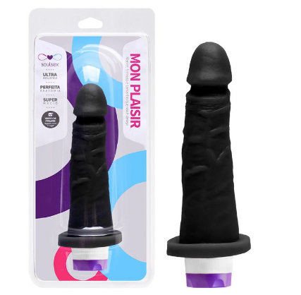 PRÓTESE VIBRADOR INTERNO 17 X 3,5CM SOULSEX