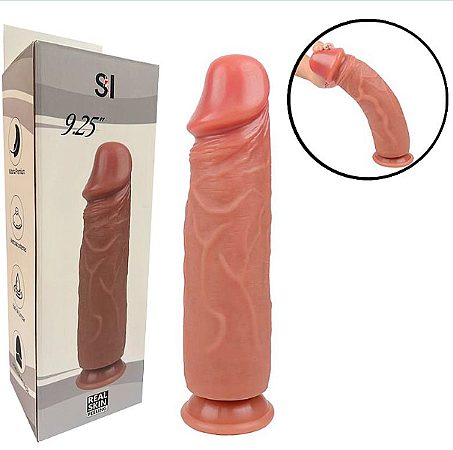 Pênis Super Realístico em Silicone Líquido - 24 x5,5