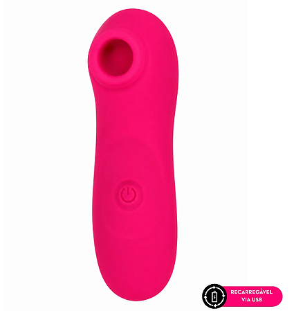Estimulador clitoriano com tecnologia de vibroar Recarregável