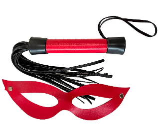 Kit Dominatrix Tiazinha Com Chicote 20 Cm