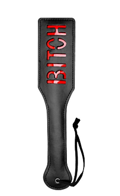 PALMATÓRIA EM COURO SINTÉTICO BITCH YOUVIBE VIPMIX