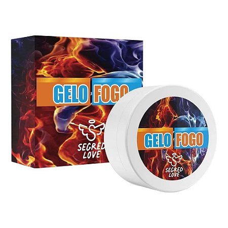 GELO E FOGO POMADA EXCITANTE UNISSEX ESQUENTA E ESFRIA 4GR