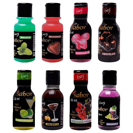 Gel Hot Comestivel +Sabor 35ml