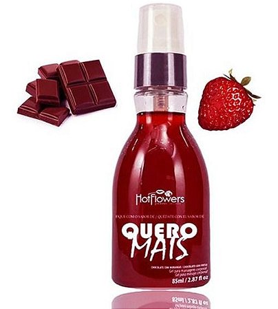 Gel beijável Corporal para massagem QUERO MAIS