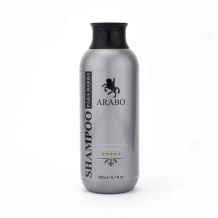 Shampoo para Barba Esfoliante 200ml - Arabo