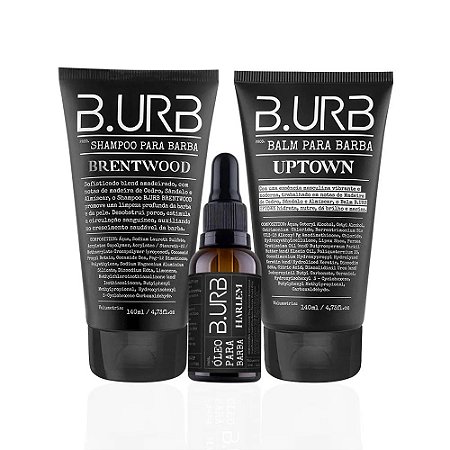 Kit Linha Harlem - Barba Urbana