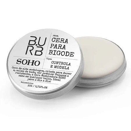 Cera de Bigode 30g - Soho - Barba Urbana