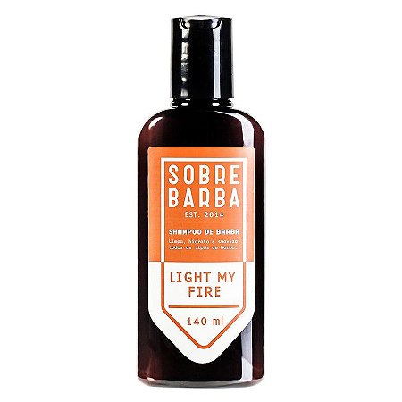 Shampoo para Barba 140ml - Light My Fire - Sobrebarba