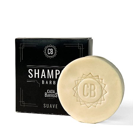 Shampoo para Barba Solido 70g - Suave - Casa Barros - DOC BEARD