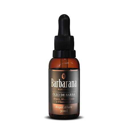 Oleo para Barba 30ml - Royal Allure - Barbarana