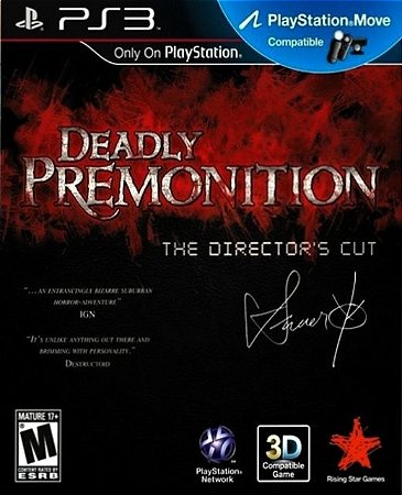 Deadly Premonition Ps3 Psn Mídia Digital