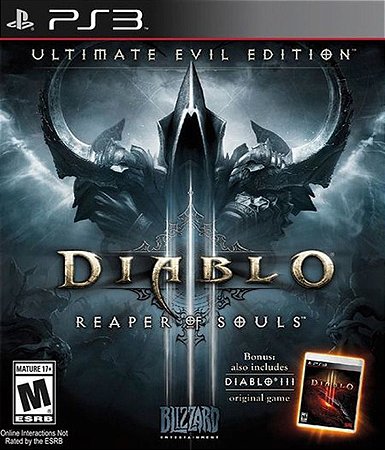 Diablo III: Reaper of Souls - Ultimate Evil Edition Ps3 Psn Mídia Digital