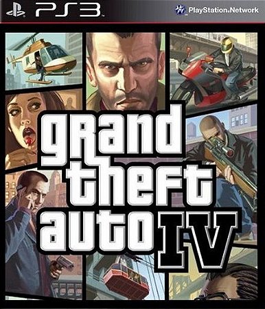 Grand Theft Auto 4 (GTA 4) Ps3 Psn Mídia Digital
