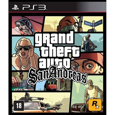 Gta San Andreas I Grand Theft Auto: San Andreas Ps3 Psn Mídia Digital