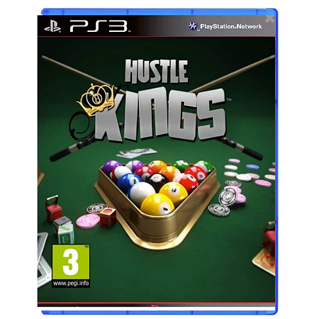 Jogo Playstation 3 - Hustle Kings (Sinuca) Ps3 Psn Mídia Digital