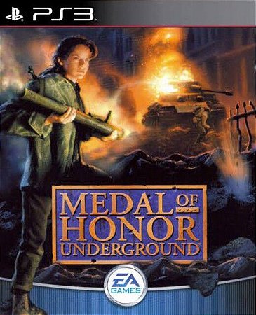 Medal of Honor Underground Ps3 (ps1 clássico) Psn Mídia Digital
