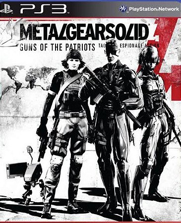 Metal Gear 4 - Guns Of The Patriots Ps3 Psn