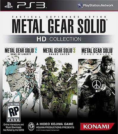 Metal Gear HD Collection Ps3 Psn