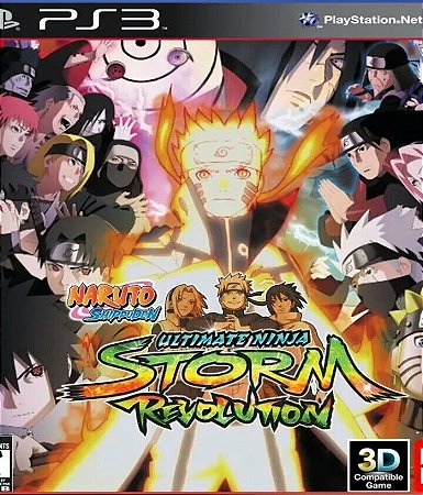 NARUTO SHIPPUDEN: Ultimate Revolution Ps3 Psn Mídia Digital
