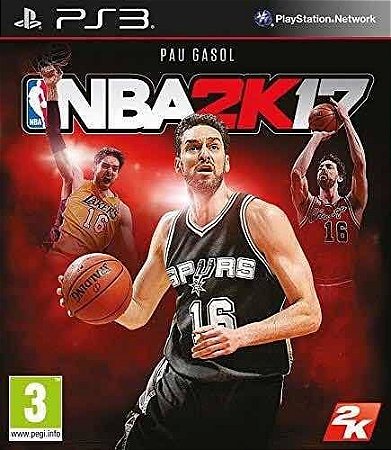 NBA 2k17 Ps3 Psn Midia Digital