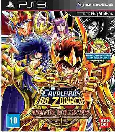 Os Cavaleiros Do Zodíaco bravos Soldados  Ps3 Psn Mídia Digital