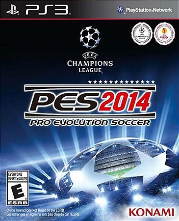 Pes 2014 - pro evolution soccer 14 PS3 Psn Mídia Digital