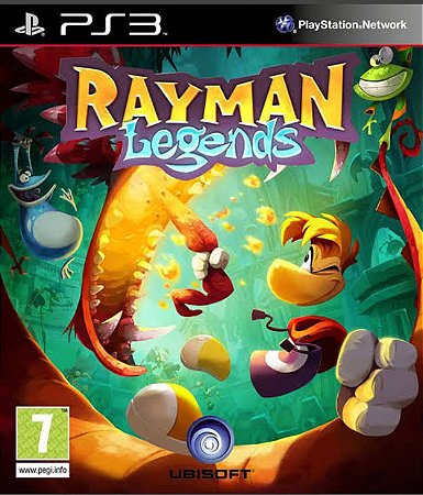 Rayman Legends PS3 PSN mídia digital