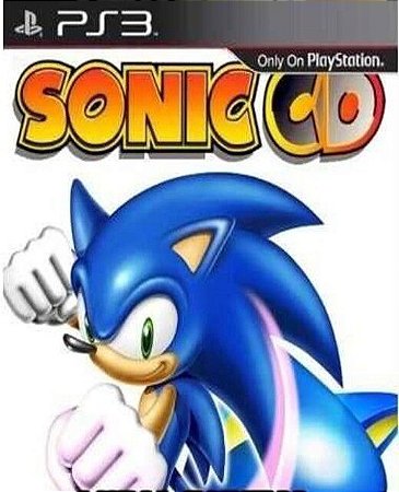 Sonic Cd Ps3 (clássico sega CD) PSN Mídia Digital