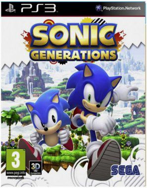 Sonic Generations Ps3 Psn Mídia Digital