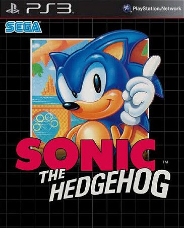 Sonic the hedgehog Ps3 (megadrive classic) psn mídia digital