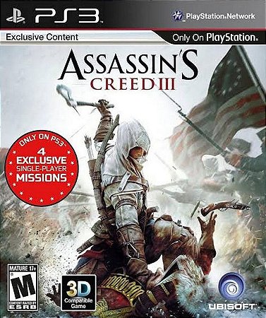 Assassin's Creed® III AC3 Ps3 Psn Midia Digital