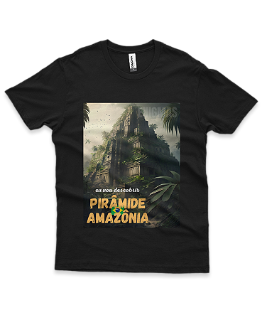 CAMISETA PIRÂMIDE DA AMAZÔNIA