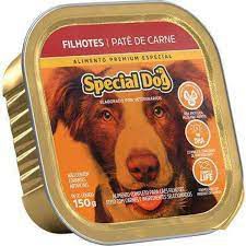 Ração Úmida Special Dog Patê Carne para Cães Filhotes 150 gramas