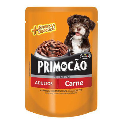 Primocão Premium Sachê Carne 100 gramas