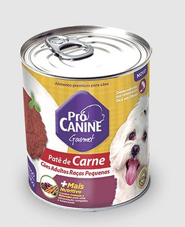 PróCanine Patê de Carne Para Cães Adultos Raças Pequenas 280 gramas