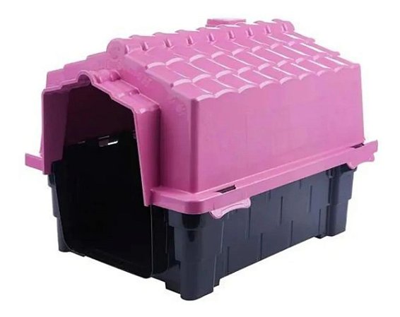 Casa Eco Colors Dog House Evo n 6  - Rosa