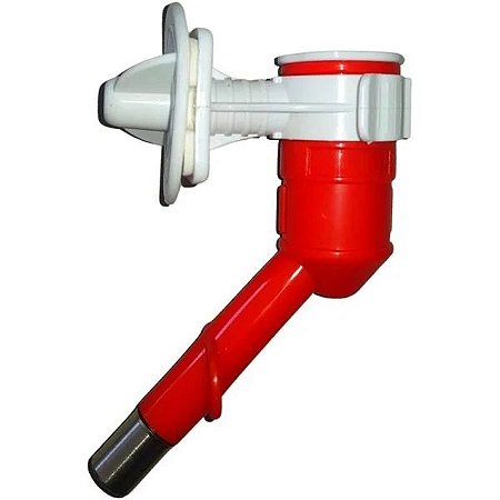 Bebedouro Automático de Bilha Vermelho Chalesco