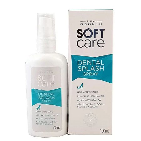 Spray Dental Soft Care Splash Pet Society 100 ml