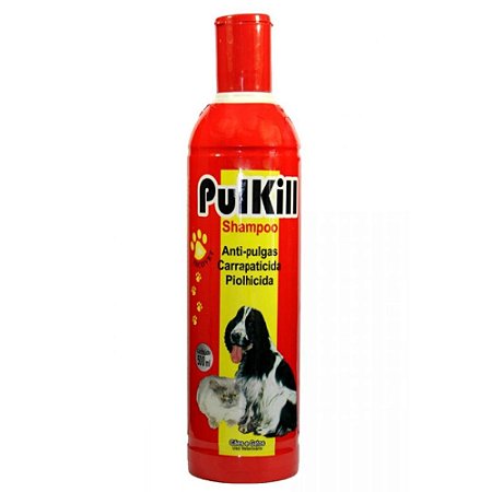 Shampoo Antipulgas Incovet Pulkill Para Cães E Gatos 500ml