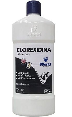 Shampoo Clorexidina Dug's World para Cães e Gatos 500ml - Multi-Patas Pet  Shop