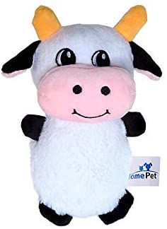 Brinquedo Pelúcia Vaquinha Home N 2 Pet Para Cães