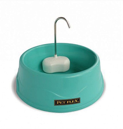 Fonte Bebedouro Pet Flex Classic Turquesa 2 Lt - 127v